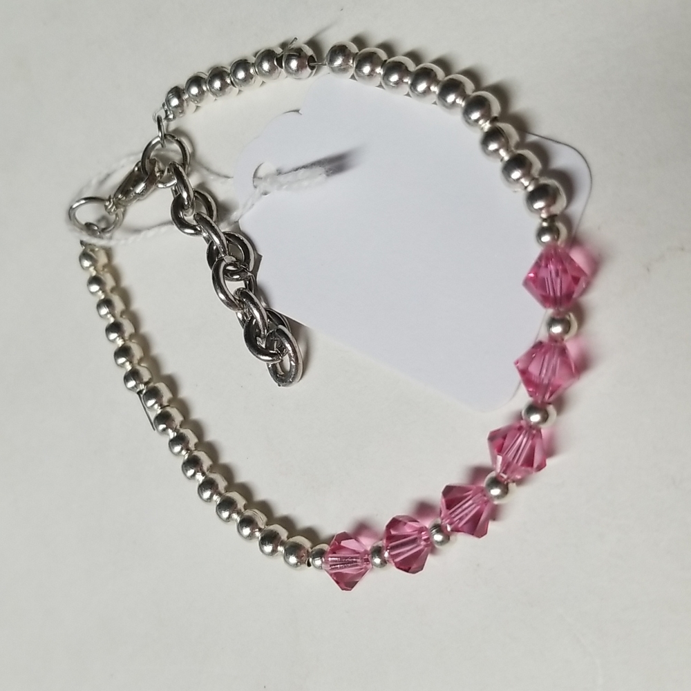October birthstone bracelet